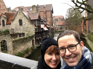 You can't beat Bruges for Medieval ambiance.