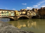 Clusters of apartments and jewelery shops cling like barnacles to the beautiful Ponte Vecchio. German Consul Gerhard Wolf not only intervened to protect the bridge and prevent many other works of Italian art from being carted off to Berlin, but he also saved several political prisoners and Jews from the Holocaust.