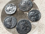 Ancient Greeks from the city of Phocaea along the Ionian Sea first established their large colony of Massalia (Marseilles), then their smaller outposts of Antipolis (Antibes) and Nikaia (Nice). The Phocaean Greeks were also one of the first cultures to mint coins.